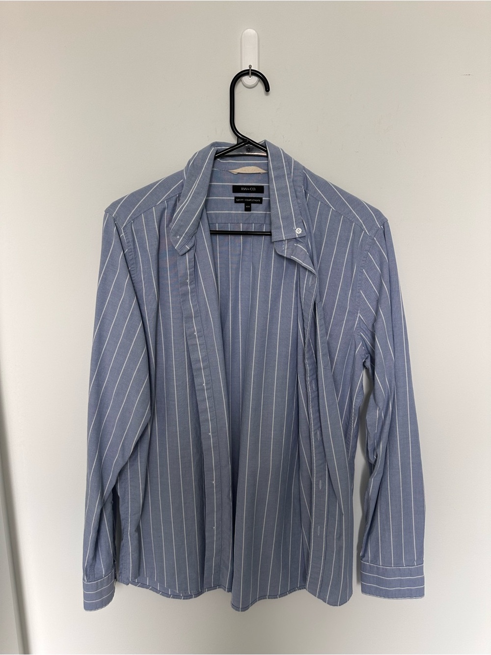 RWCO Blue Pinstripe Women's Shirt Jacket